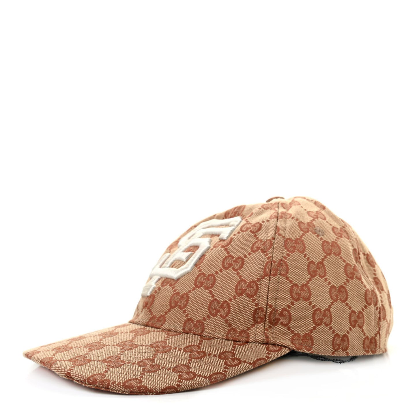 X MLB Monogram SF Giants Baseball Hat 57-61 Beige Ruggine