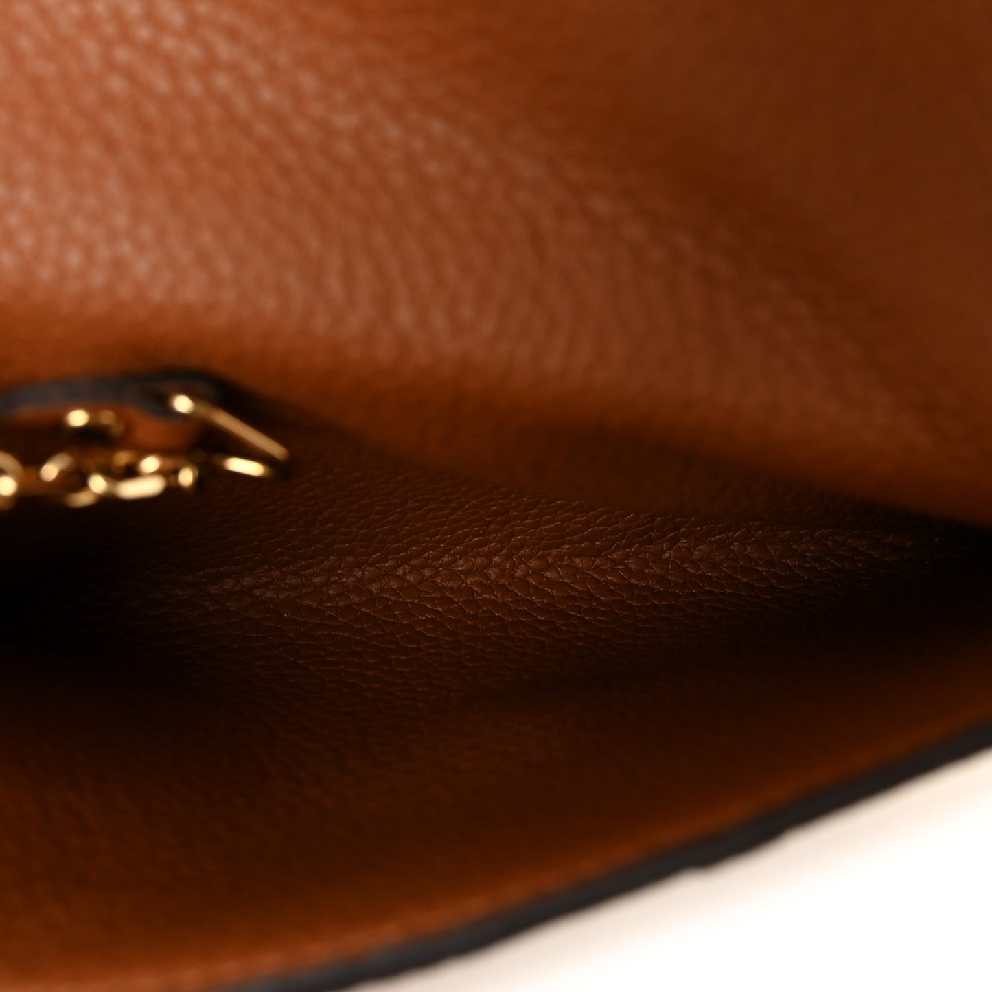 Empreinte Monogram Giant Wild At Heart Key Pouch Caramel