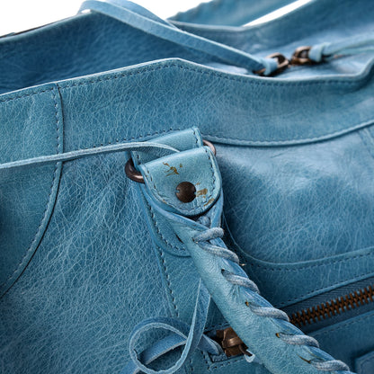 Balenciaga Agneau Classic Hardware Part Time Cyclade 14 of 21