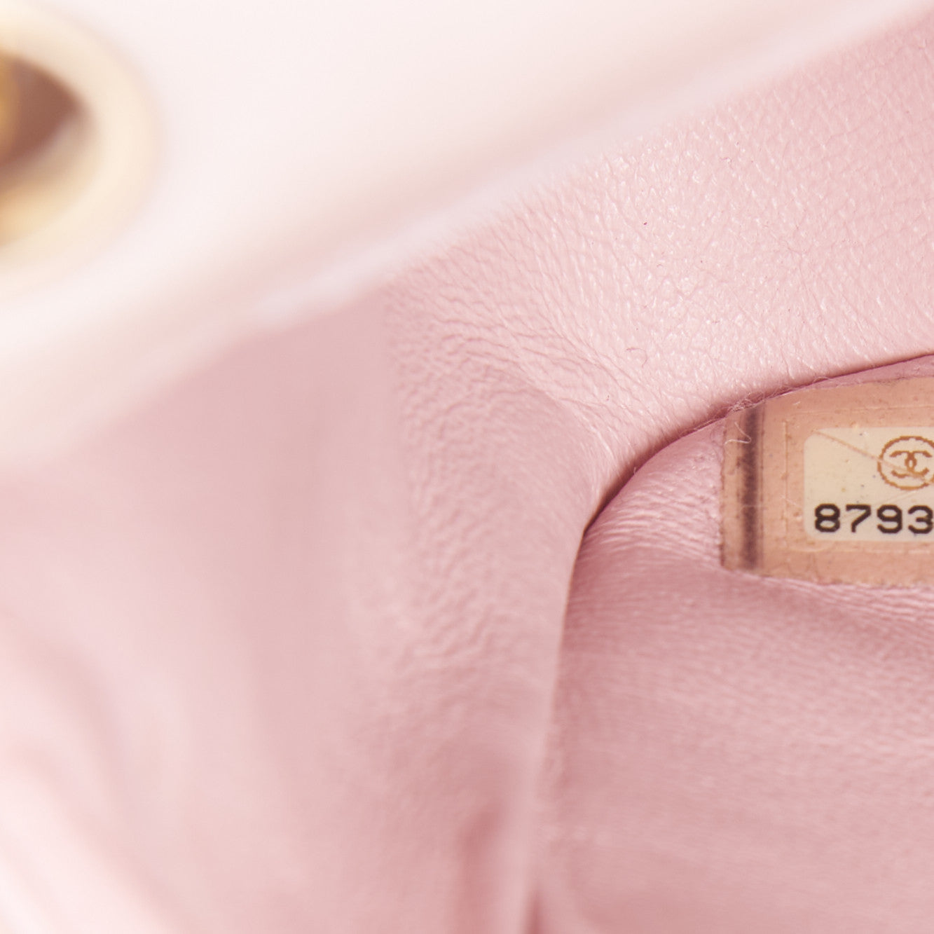 Chanel Lambskin Quilted Medium Single Flap Light Pink 9 of 9