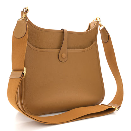 Hermes Taurillon Maurice Evelyne III PM Sesame 3 of 10