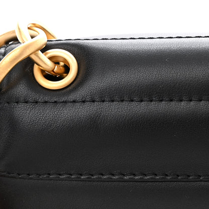 Chanel Calfskin Vertical Quilted Single Flap Black 11 of 12