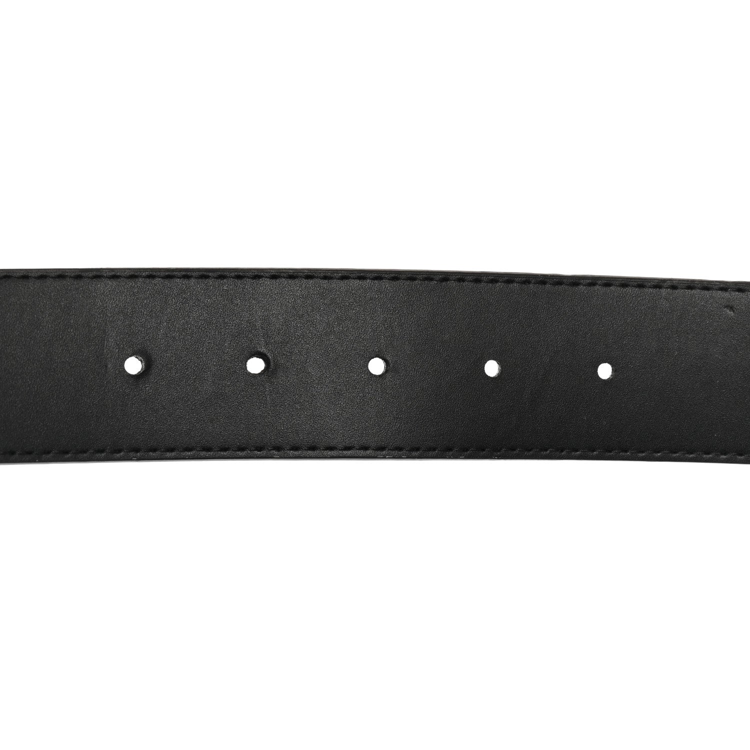 Louis Vuitton Calfskin Monogram 40mm LV Initiales Reversible Belt 95/38 Black 4 of 8
