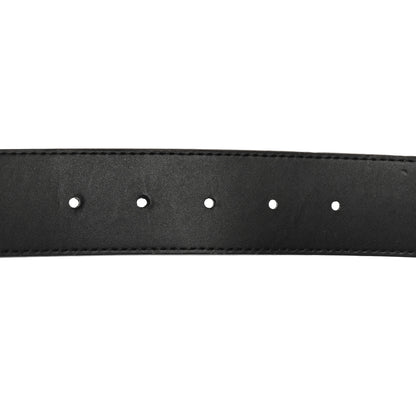 Louis Vuitton Calfskin Monogram 40mm LV Initiales Reversible Belt 95/38 Black 4 of 8