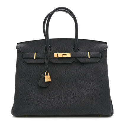 Hermes Togo BIRKIN 35 Bleu Nuit 1 of 11
