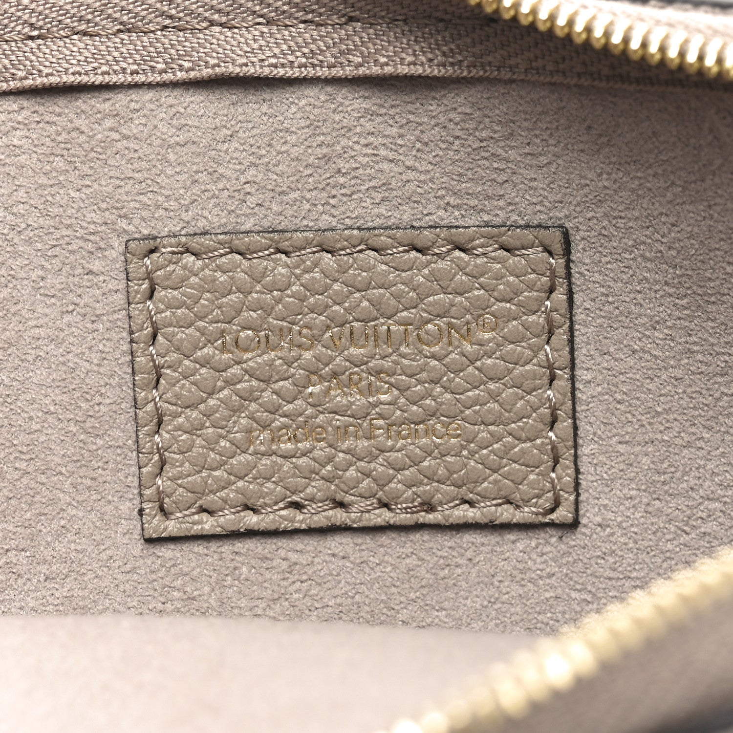 Louis Vuitton Empreinte CarryAll PM Pochette Tourterelle Creme 6 of 6