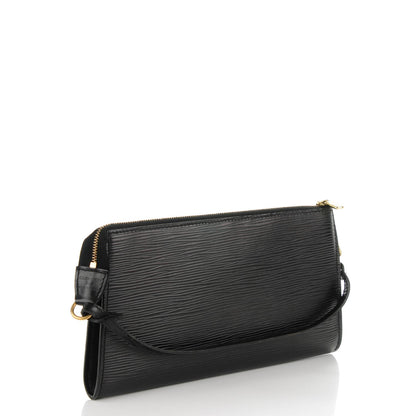 Louis Vuitton Epi Pochette Accessories 24 Black 3 of 8