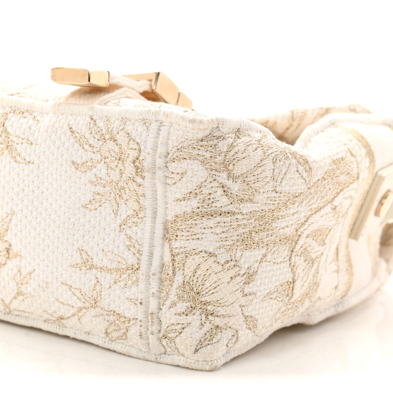 Christian Dior Canvas Diorcamp Messenger White Gold 10 of 10