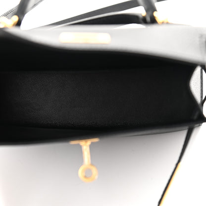 Hermes Epsom Mini Kelly Sellier 20 Black 5 of 9