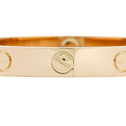 Cartier 18K Yellow Gold LOVE Bracelet 15 5 of 10