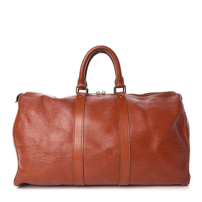 Louis Vuitton Epi Keepall 45 Kenyan Fawn 1 of 24