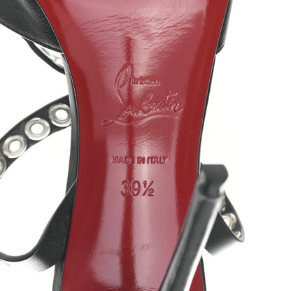 Christian Louboutin Calfskin Embellished Pumpaclou 100 Pumps 39.5 Black 6 of 7