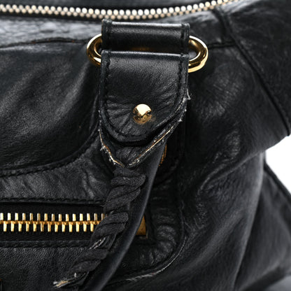 Balenciaga Agneau Giant 21 Gold Hardware Work Black 8 of 13