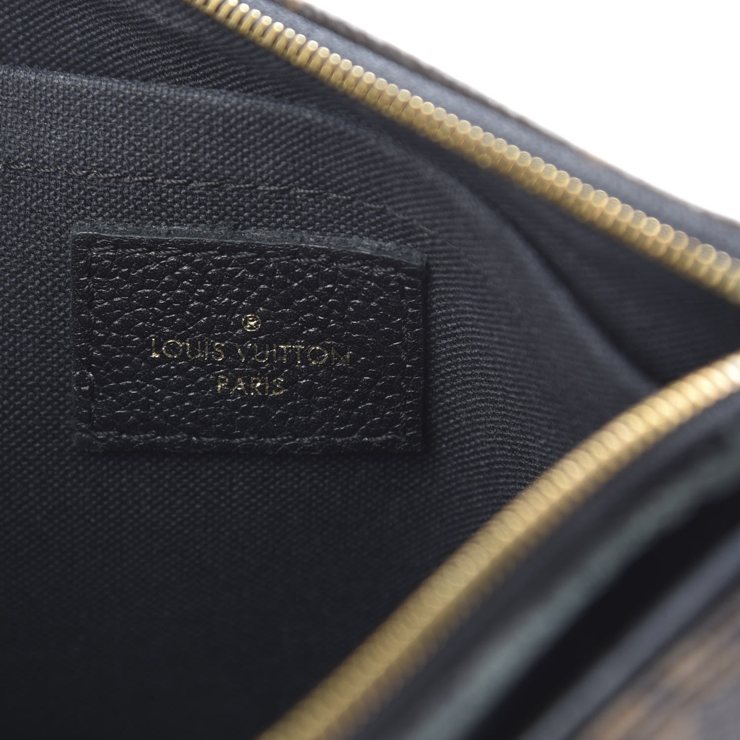 Louis Vuitton Monogram Pallas Clutch Black 6 of 14