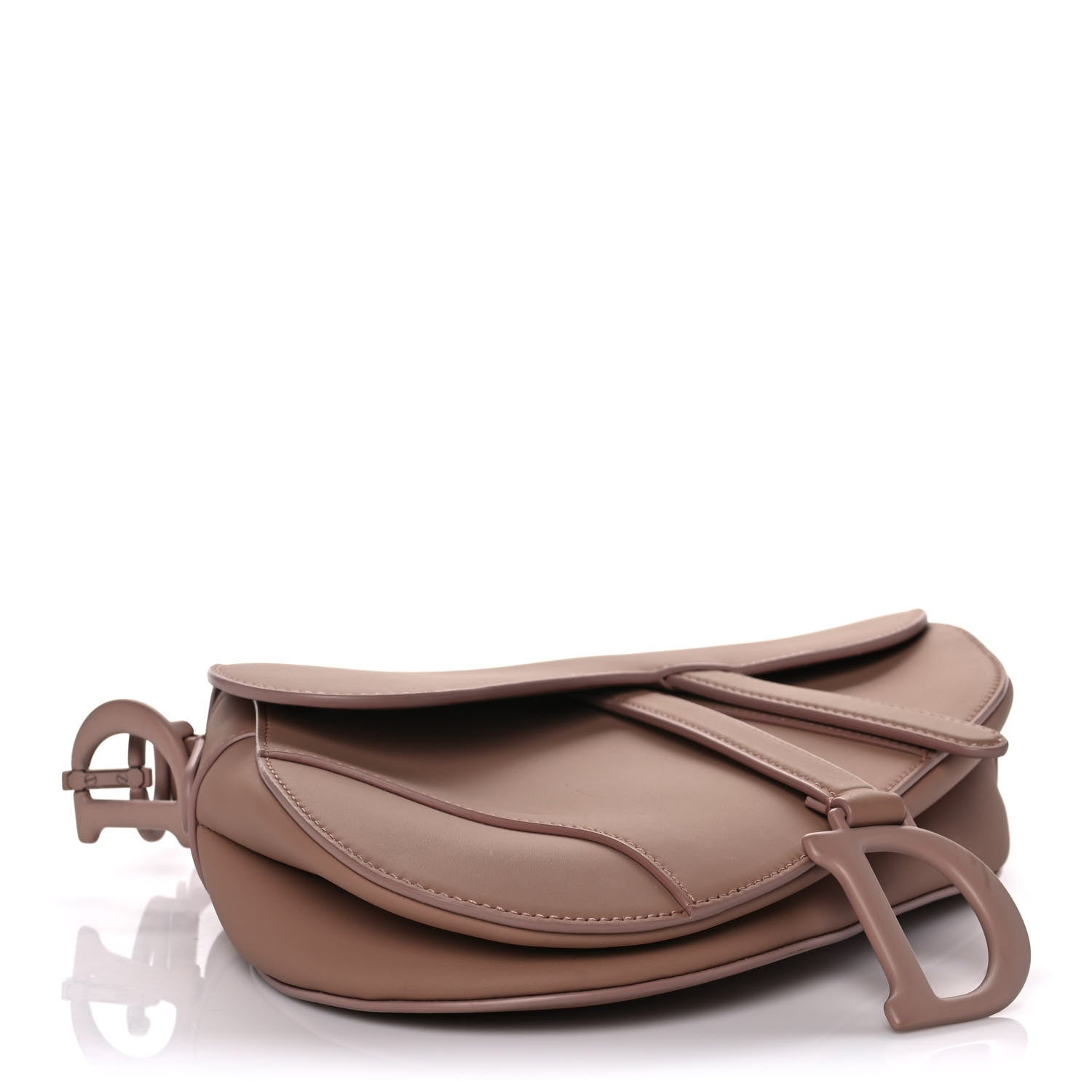 Christian Dior Ultra Matte Calfskin Saddle Bag Blush 4 of 10