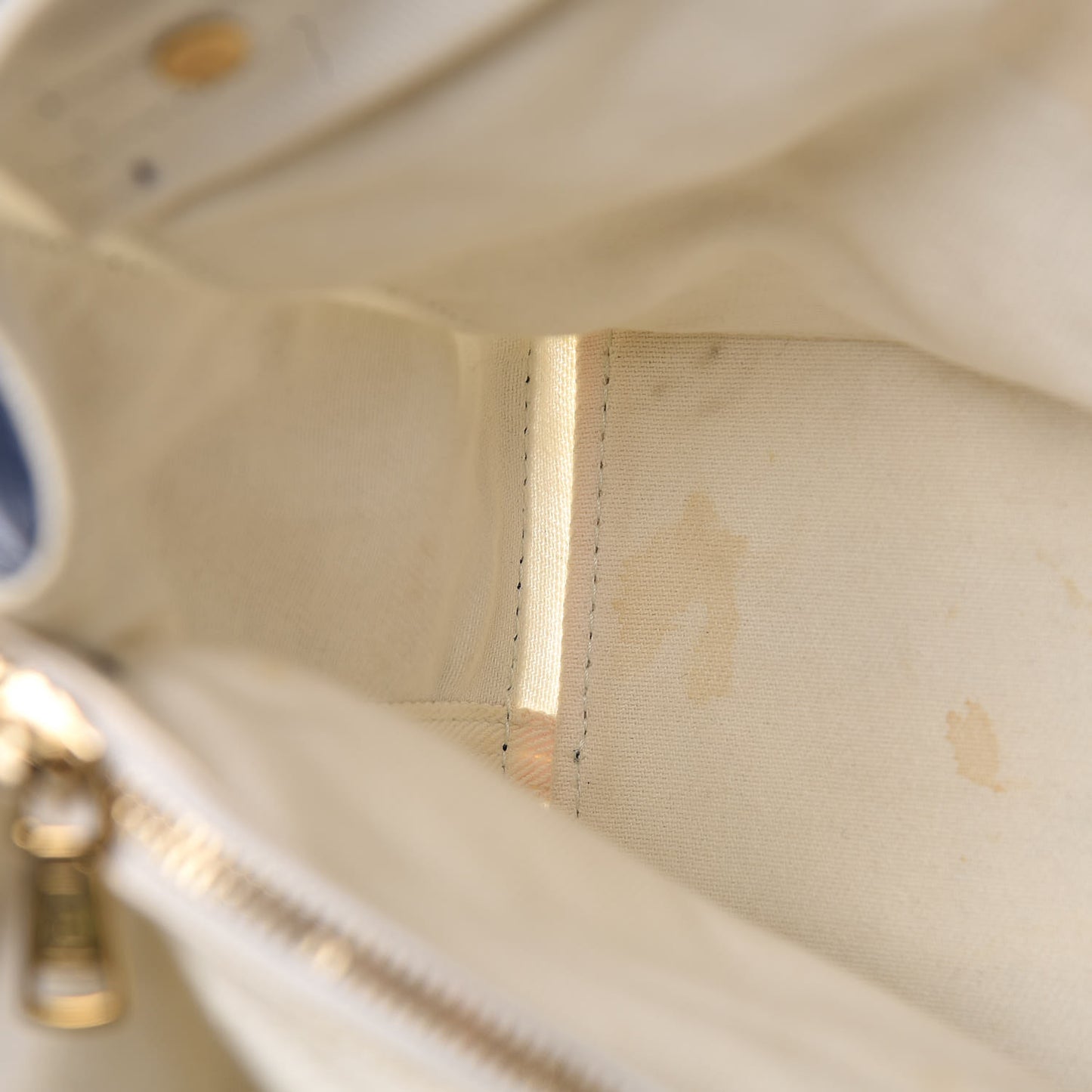 Calfskin Canvas Medium Muse Two Blue