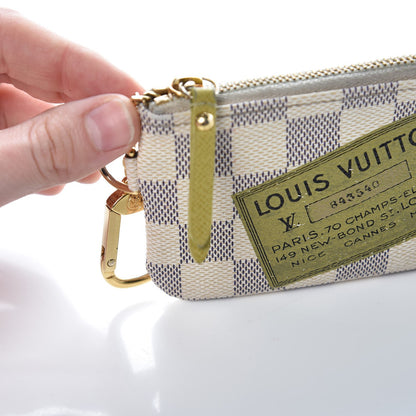Louis Vuitton Damier Azur Complice Trunks and Bags Key Pouch 13 of 17