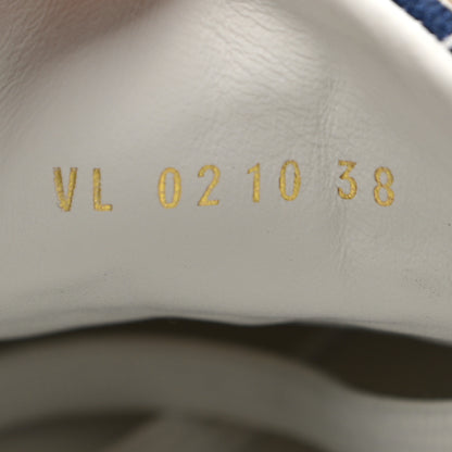 Louis Vuitton Canvas Escale Stellar Sneakers 38 Blue 9 of 13
