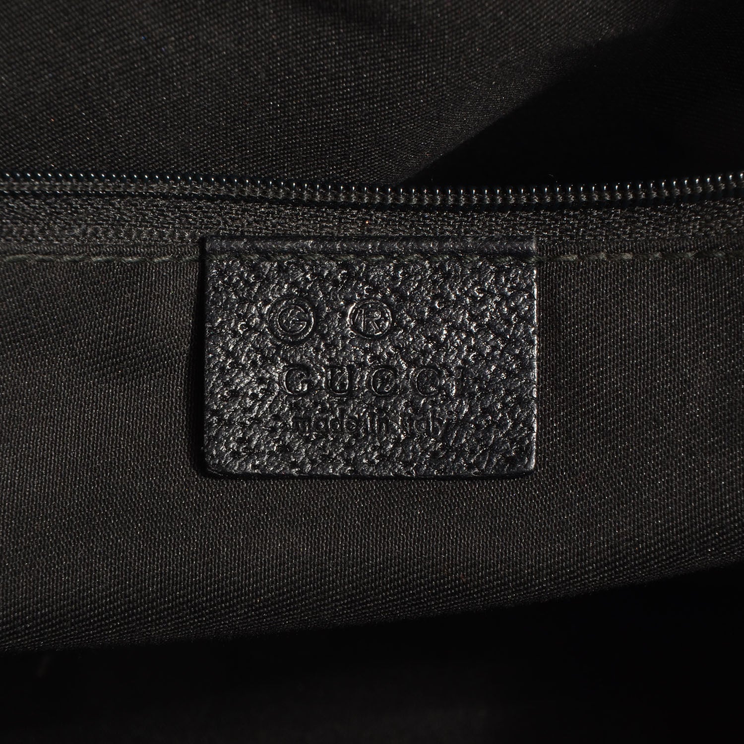 Gucci Monogram Eclipse Messenger Bag Black 6 of 7