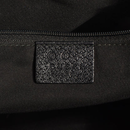 Gucci Monogram Eclipse Messenger Bag Black 6 of 7