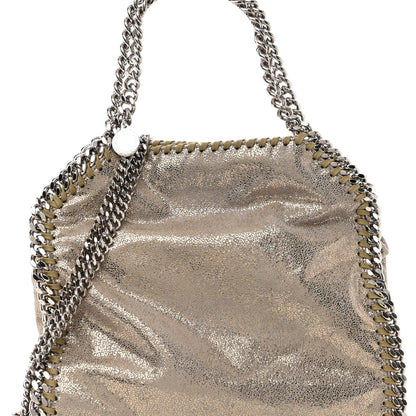 Stella McCartney Shaggy Deer Mini Falabella Tote Gold 7 of 9