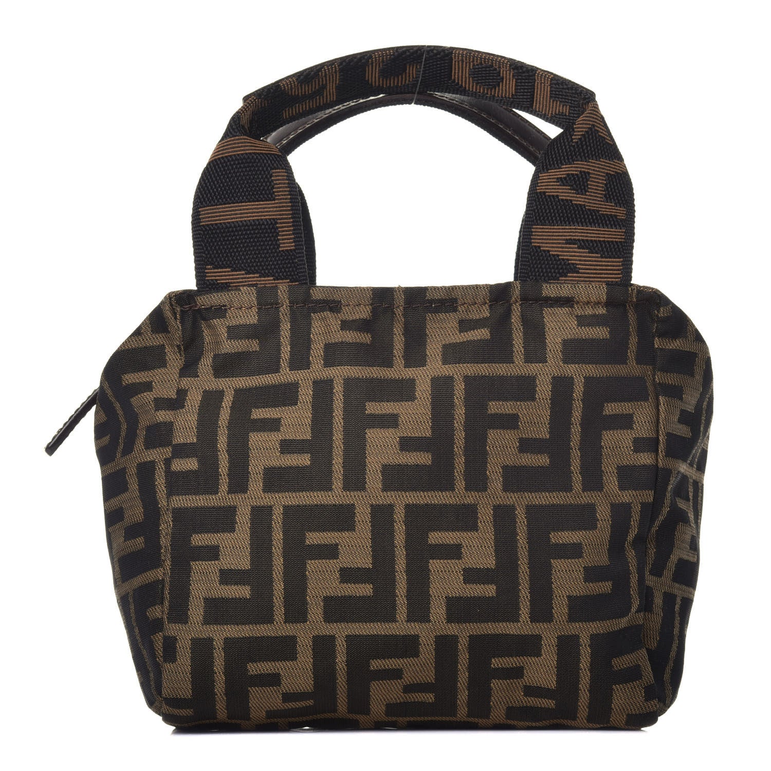 Fendi Zucca Mini Tote Tobacco 1 of 9