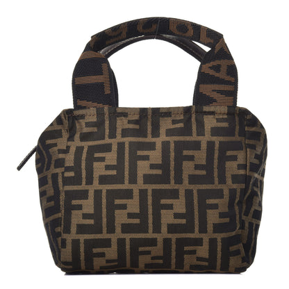 Fendi Zucca Mini Tote Tobacco 1 of 9