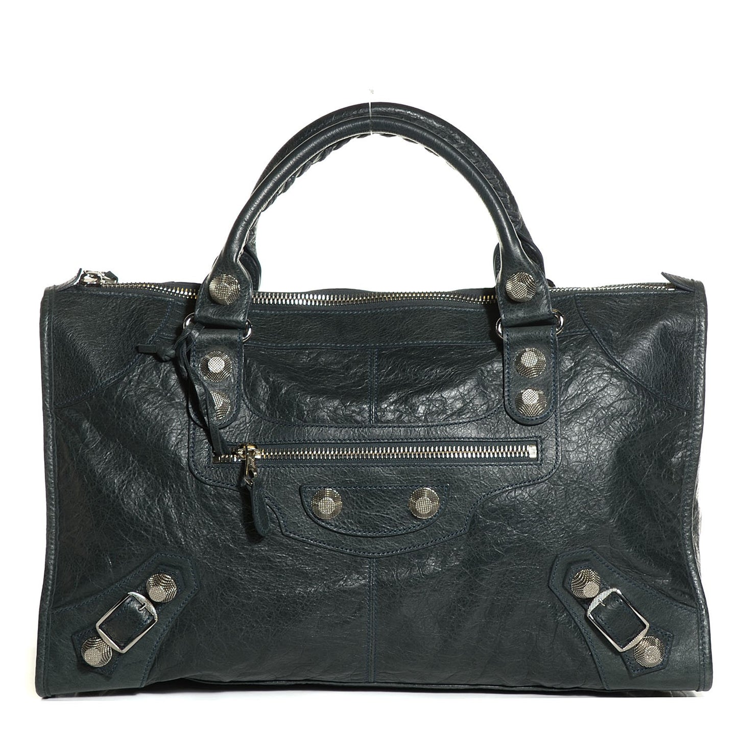 Agneau Giant 21 Silver Hardware Work Anthracite