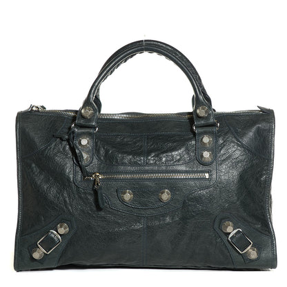 Balenciaga Agneau Giant 21 Silver Hardware Work Anthracite 1 of 11