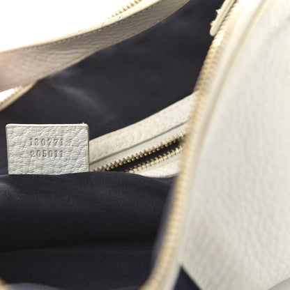 Gucci Calfskin Web Blondie Hobo White 9 of 12