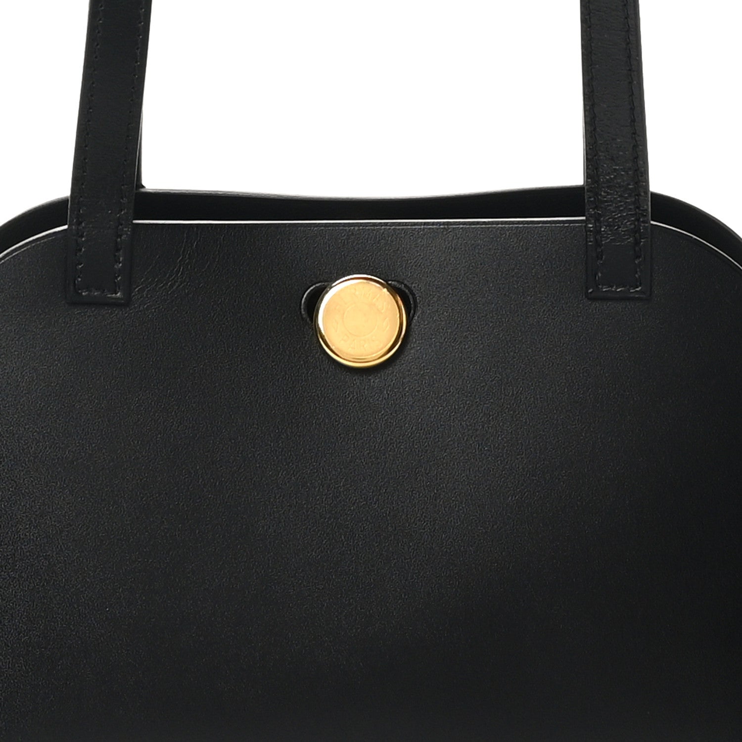 Hermes Vache Hunter Swift Toile Militaire Tablier Sellier Black 9 of 11