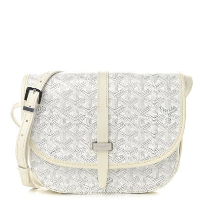 Goyard Goyardine Belvedere II PM Messenger Bag White 1 of 11