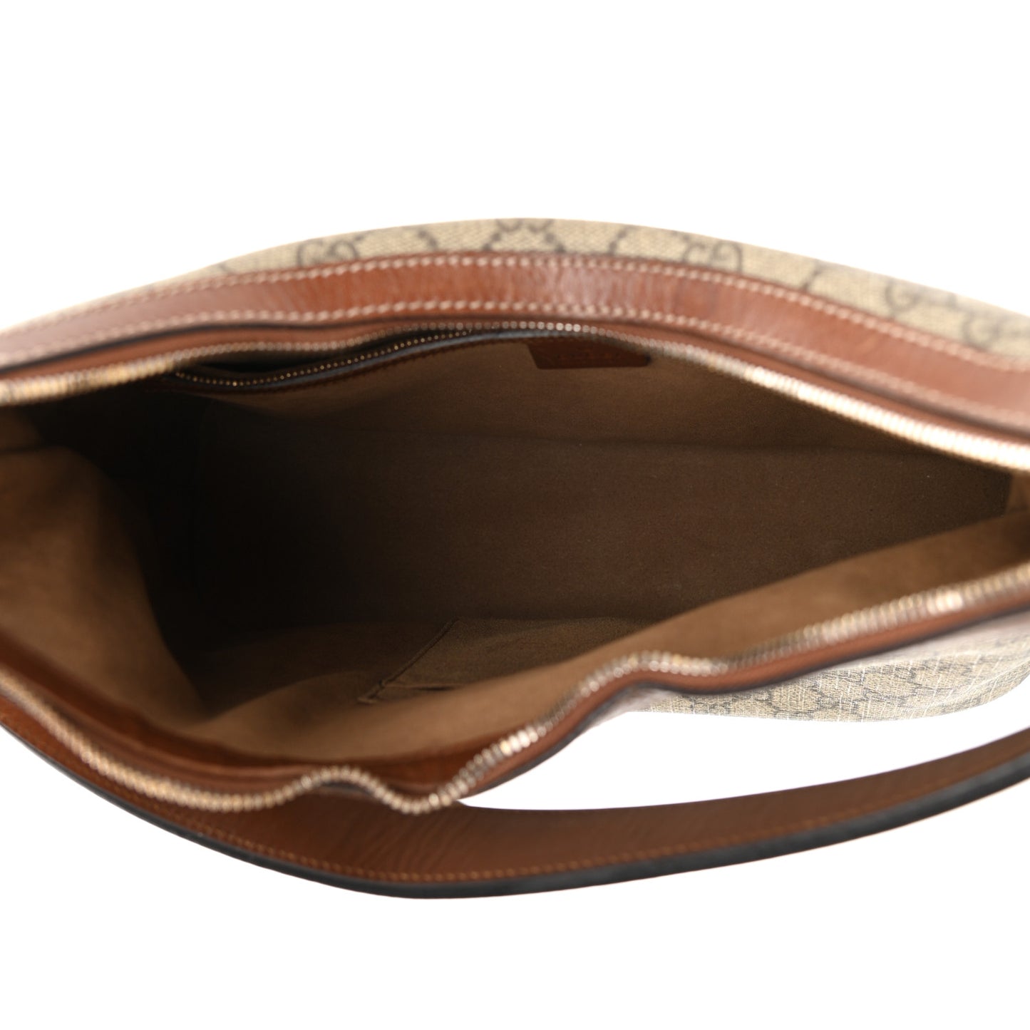 GG Supreme Monogram Linea A Hobo Brown