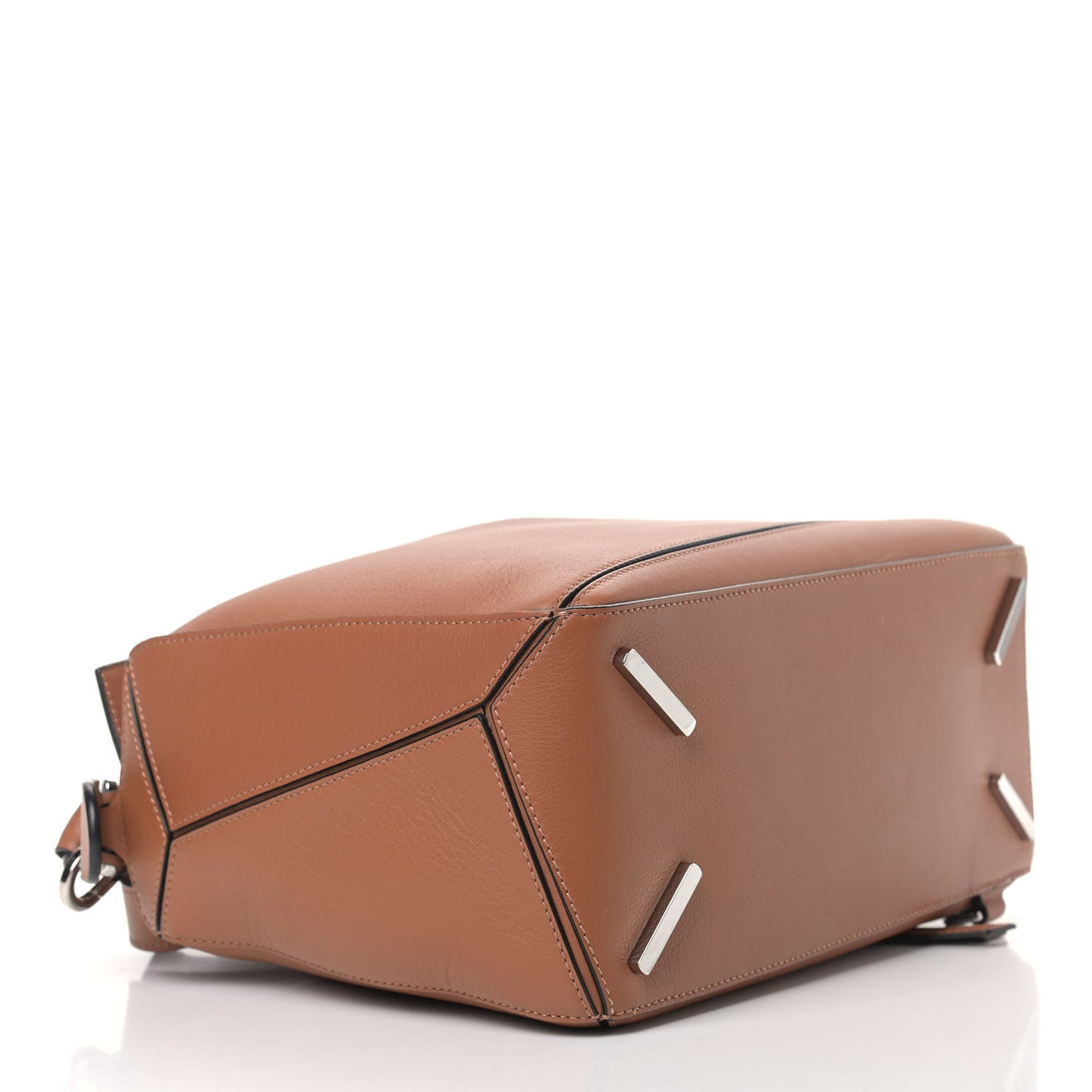 Calfskin Medium Puzzle Bag Tan
