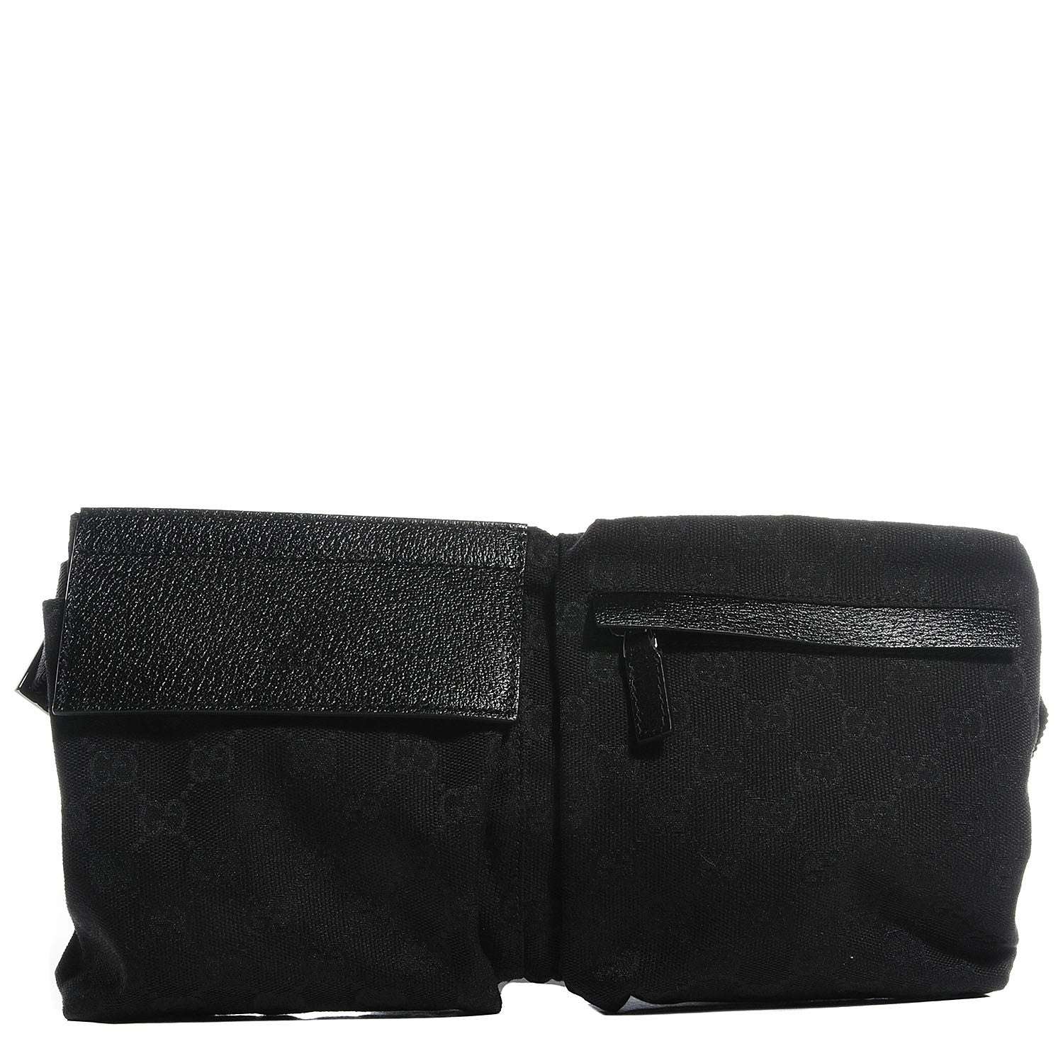 Gucci Monogram Belt Bag Black 1 of 9