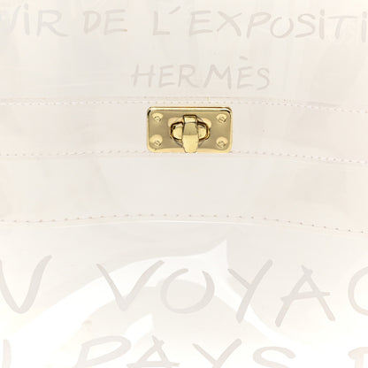 Hermes Vinyl Souvenir De L'Exposition Kelly Transparent 6 of 8