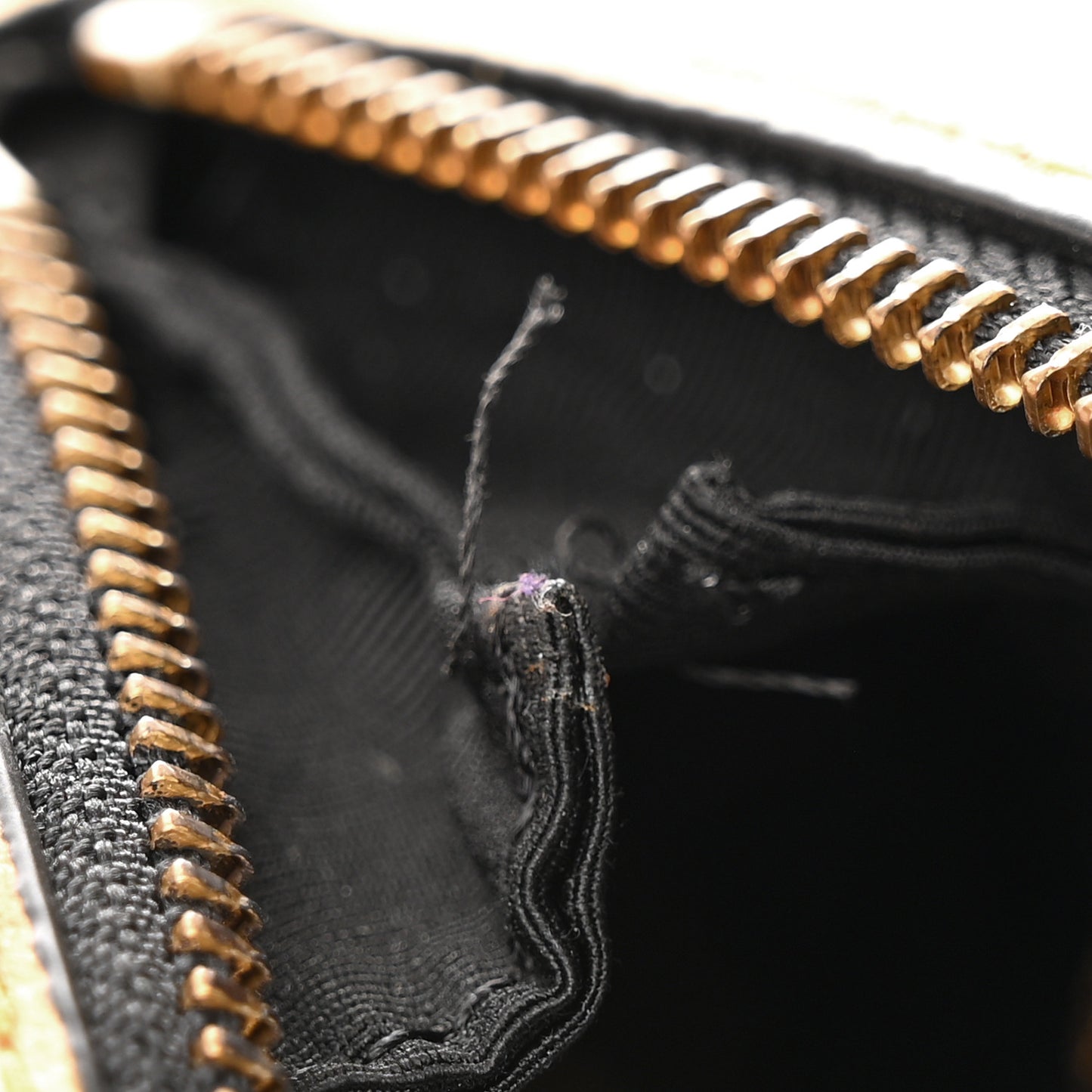 Metallic Calfskin The Box 20 Crossbody Gold