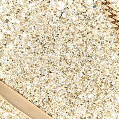 Jimmy Choo Glitter Erica Clutch Moon Sand 7 of 12