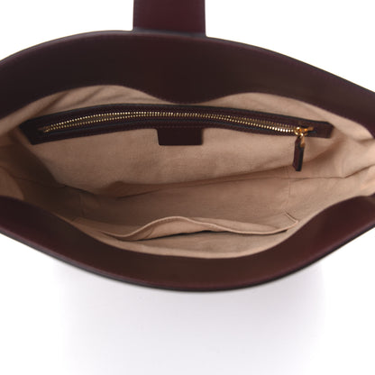 Gucci GG Monogram Calfskin Medium Arli Shoulder Bag Sahara Rubino Chardonnay 5 of 9