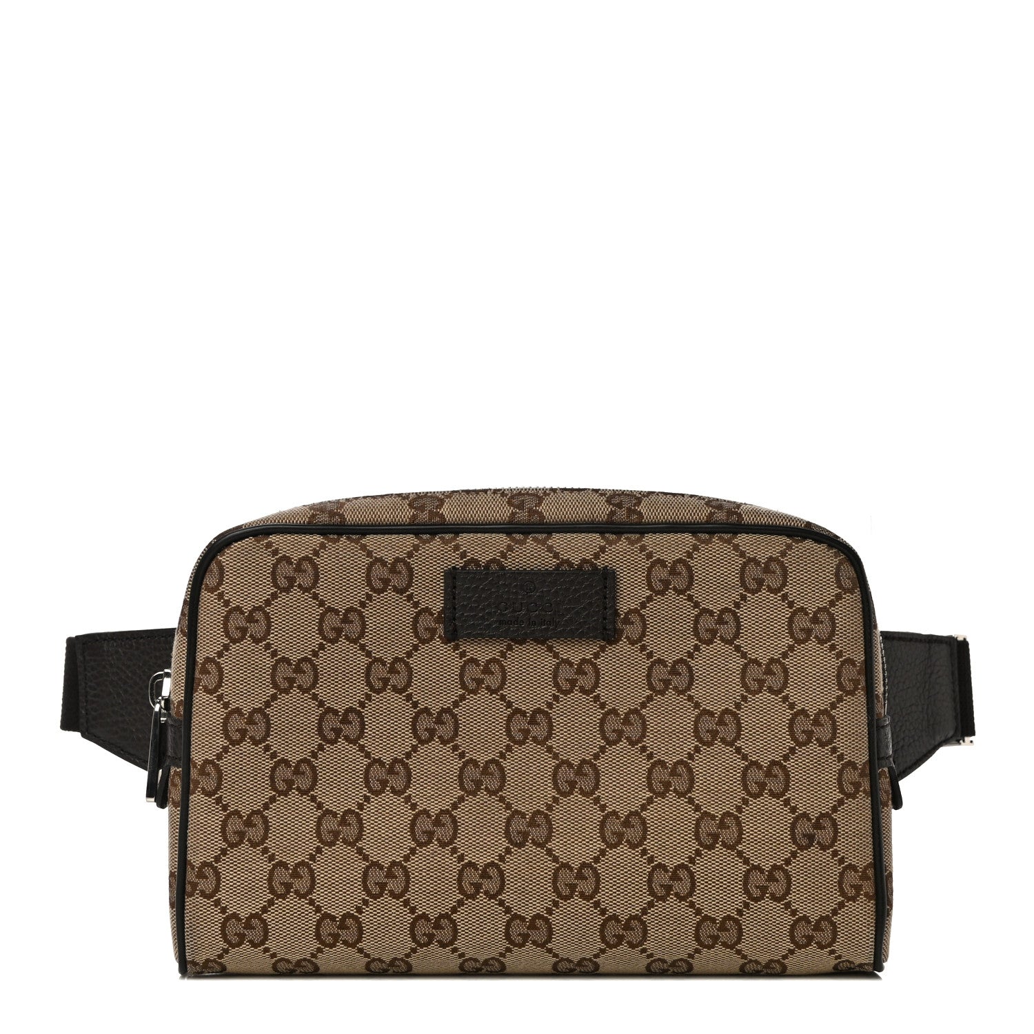 Gucci Monogram Belt Bag Dark Brown 1 of 11