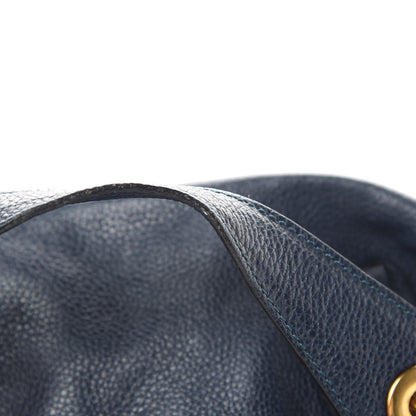 Chloe Calfskin Medium Paraty Navy 16 of 17