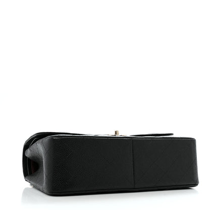 Chanel Caviar Quilted Jumbo Double Flap Black 4 of 11