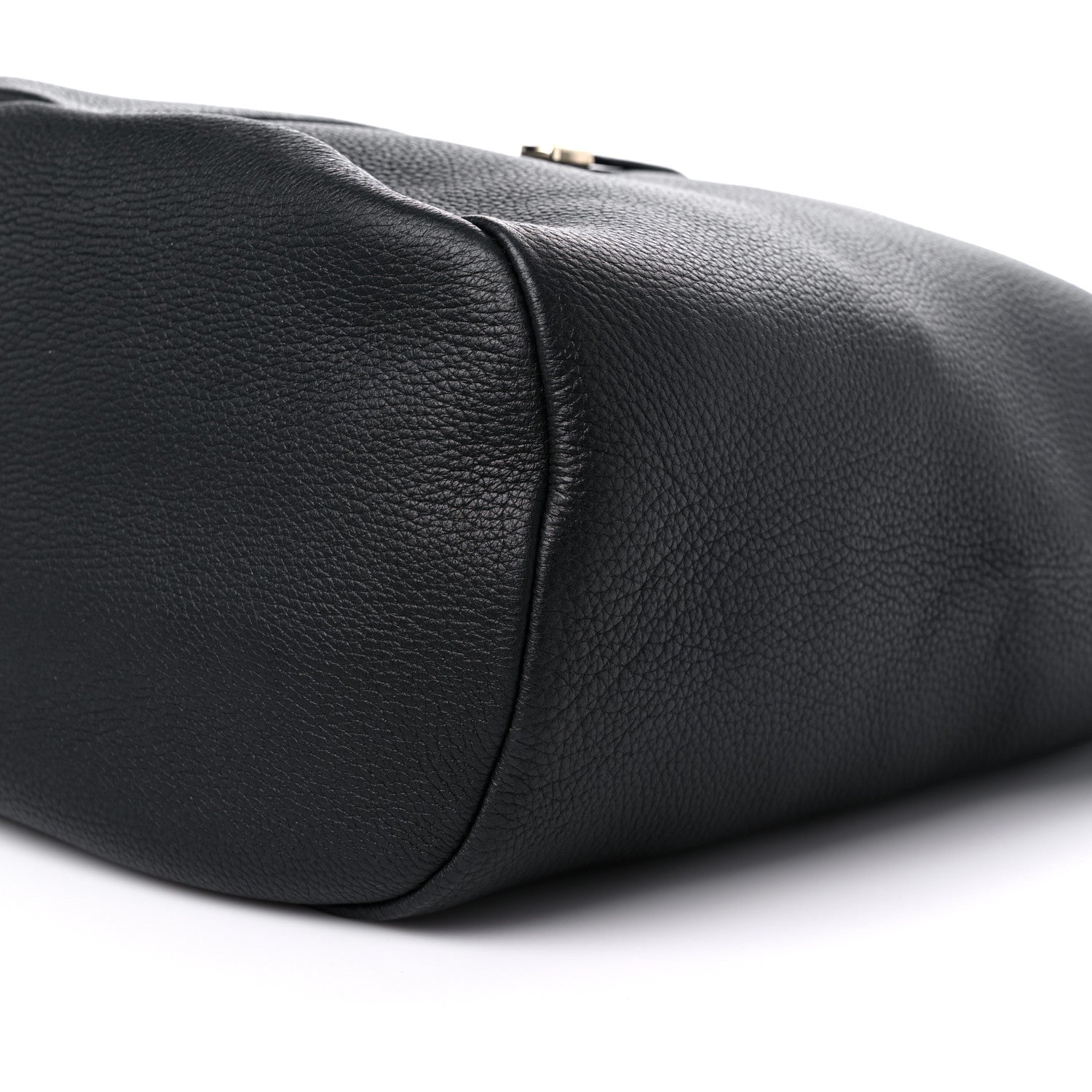Salvatore Ferragamo Deerskin Sfilata Hobo Black 9 of 9