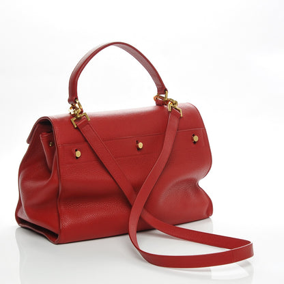 Saint Laurent Calfskin Medium Muse Two Red 3 of 6