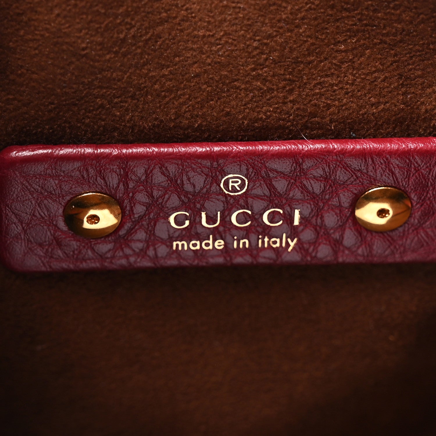 Gucci Grained Calfskin Softbit Medium Shoulder Bag Rosso Ancora 6 of 10