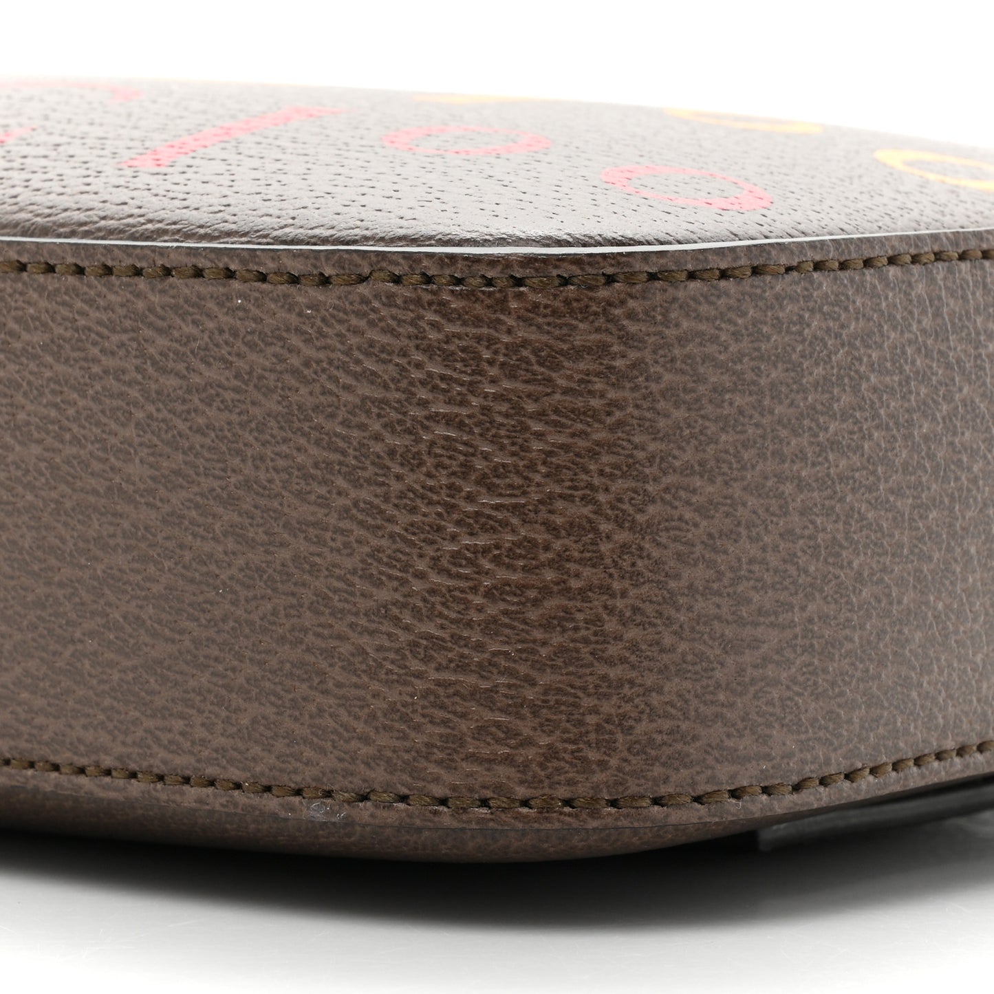 Textured Dollar Calfskin Gucci 100 Aria Belt Bag 90 36 New Acero Multicolor