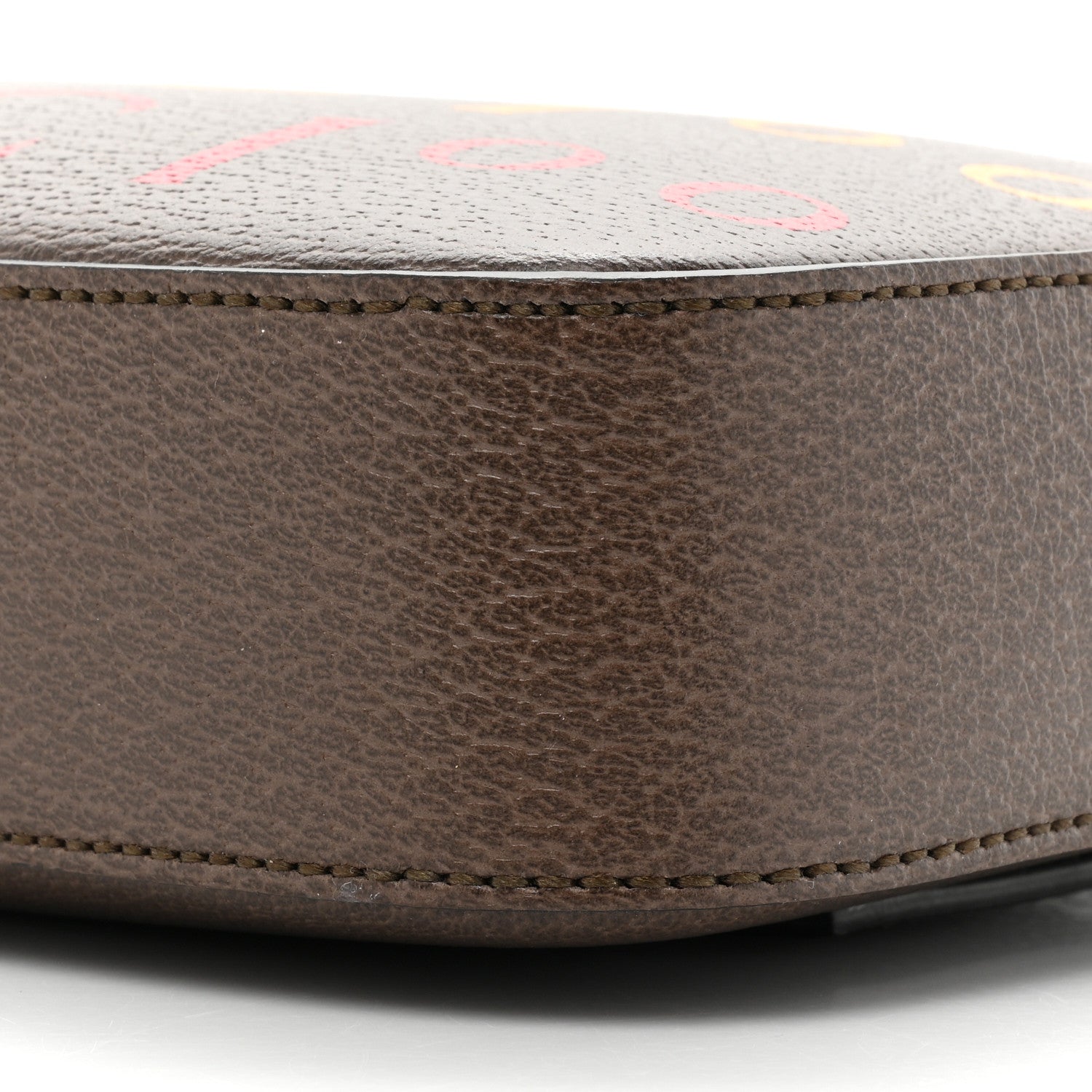 Gucci Textured Dollar Calfskin Gucci 100 Aria Belt Bag 90 36 New Acero Multicolor 7 of 9