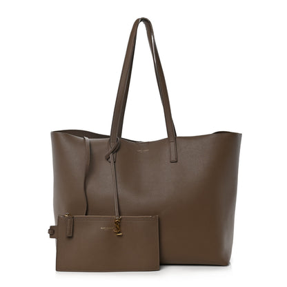 Saint Laurent Calfskin Large Shopping Tote 1 of 15