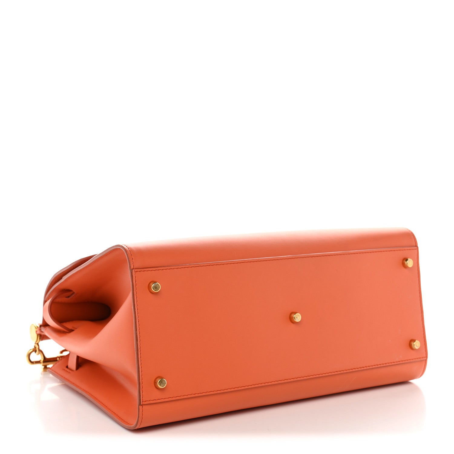 Dolce & Gabbana Vitello Morbido Large Sicily 58 Bag Orange 4 of 12