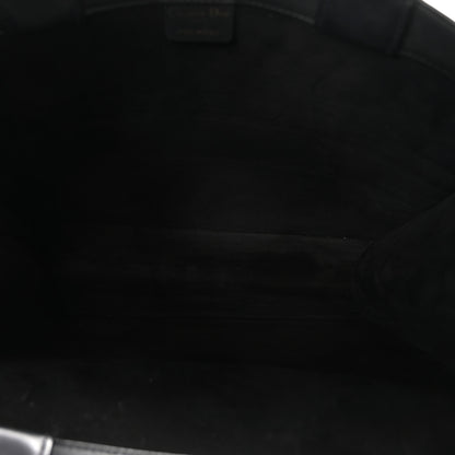 Christian Dior Calfskin Embossed Medium Book Tote Black 5 of 10